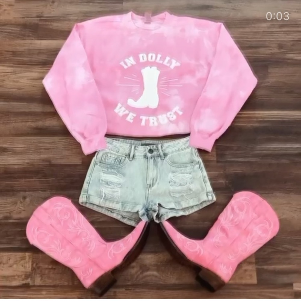 Western sweatshirt